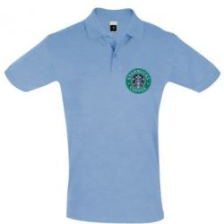 Мужское поло Starbucks Logo - PrintSalon