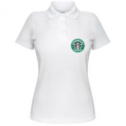 Женское поло Starbucks Logo - PrintSalon