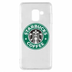 Чехол для Samsung A8 2018 Starbucks Logo - PrintSalon