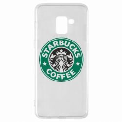 Чехол для Samsung A8+ 2018 Starbucks Logo - PrintSalon