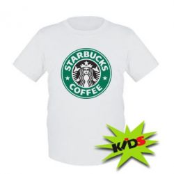 Детская футболка Starbucks Logo - PrintSalon