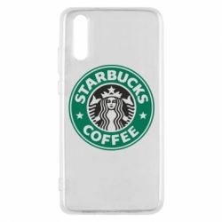 Чехол для Huawei P20 Starbucks Logo - PrintSalon