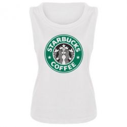 Женская майка Starbucks Logo - PrintSalon
