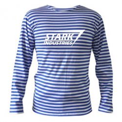 Тельняшка с длинным рукавом Stark industries - PrintSalon