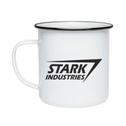 Кружка эмалированная Stark industries - PrintSalon