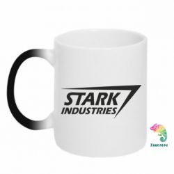 Чашка-хамелеон Stark industries - PrintSalon