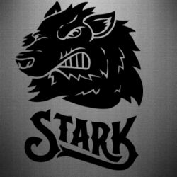 Наклейка Stark wolf - PrintSalon