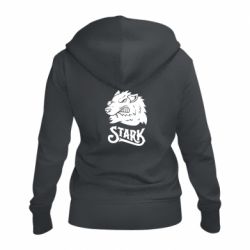 Жіноче худі на блискавці Stark wolf - PrintSalon