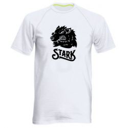 Чоловіча футболка для спорту Stark wolf - PrintSalon