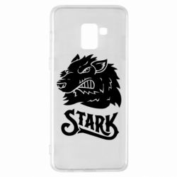 Чохол для Samsung A8+ 2018 Stark wolf - PrintSalon