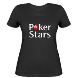 Женская футболка Stars of Poker - PrintSalon