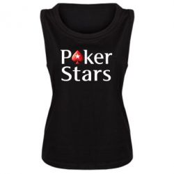 Женская майка Stars of Poker - PrintSalon