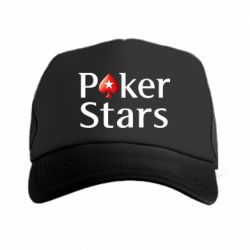 Кепка-тракер Stars of Poker - PrintSalon