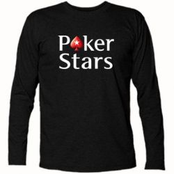 Футболка с длинным рукавом Stars of Poker - PrintSalon