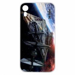 Чохол для iPhone XR Starships in space - PrintSalon