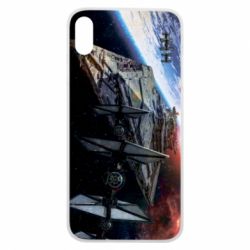 Чохол для iPhone Xs Max Starships in space - PrintSalon