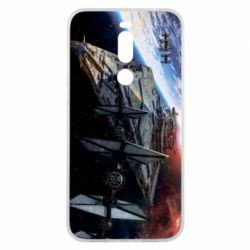 Чохол для Meizu X8 Starships in space - PrintSalon