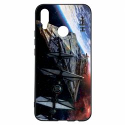 Чохол для Huawei P Smart Plus 2018 Starships in space - PrintSalon