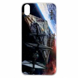 Чохол для Xiaomi Redmi 7A Starships in space - PrintSalon