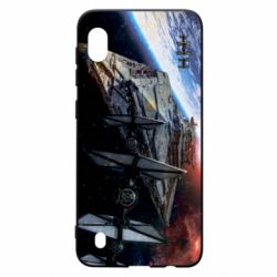 Чехол для Samsung A10 Starships in space