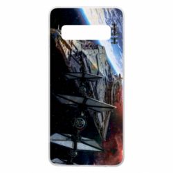 Чохол для Samsung S10 Starships in space - PrintSalon