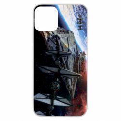 Чехол для iPhone 11 Starships in space
