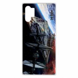 Чохол для Samsung Note 10 Plus Starships in space - PrintSalon