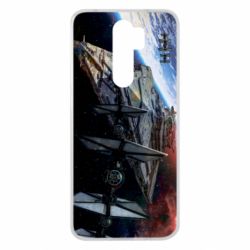 Чохол для Xiaomi Redmi Note 8 Pro Starships in space - PrintSalon