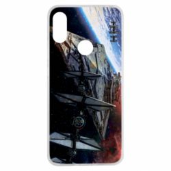 Чохол для Xiaomi Redmi Note 7 Starships in space - PrintSalon