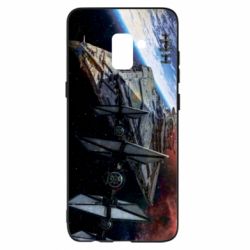 Чохол для Samsung A8+ 2018 Starships in space - PrintSalon