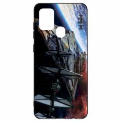 Чохол для Samsung A21s Starships in space - PrintSalon