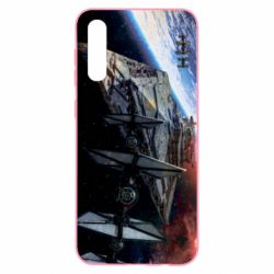 Чохол для Samsung A50 Starships in space - PrintSalon