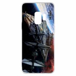 Чохол для Samsung S9 Starships in space - PrintSalon