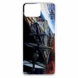 Чохол для Oppo A73Starships in space - PrintSalon