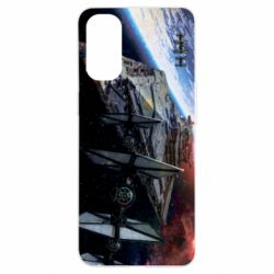 Чохол для Oppo Reno 4Starships in space - PrintSalon