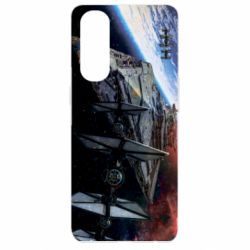 Чохол для Oppo Reno 4 Pro Starships in space - PrintSalon