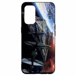 Чохол для Oppo Reno 5 4G Starships in space - PrintSalon
