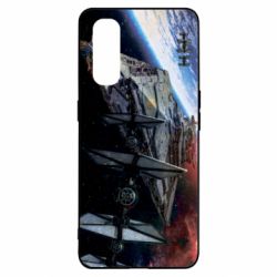 Чохол для Oppo Find X2Starships in space - PrintSalon