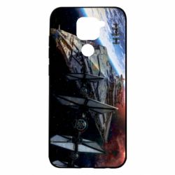 Чохол для Xiaomi Redmi Note 9 / Redmi 10X Starships in space - PrintSalon