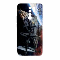 Чохол для Xiaomi Redmi 9 Starships in space - PrintSalon