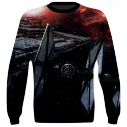 3D світшот Starships in space - PrintSalon