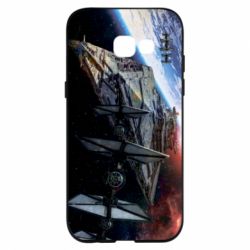 Чехол для Samsung A5 2017 Starships in space