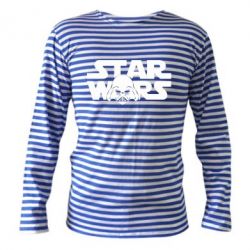 Тельняшка с длинным рукавом StarWars Logo - PrintSalon