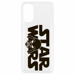 Чехол для Oppo Reno 4 StarWars Logo - PrintSalon