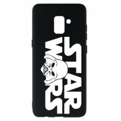 Чехол для Samsung A8+ 2018 StarWars Logo - PrintSalon