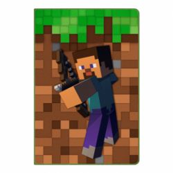 Блокнот с принто Steve from game Minecraft - PrintSalon
