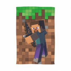 Рушник з принтом Steve from game Minecraft