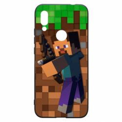 Чехол для Xiaomi Redmi 7 Steve from game Minecraft - PrintSalon