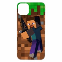 Чехол для iPhone 11 Pro Max Steve from game Minecraft - PrintSalon