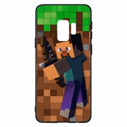 Чехол для Samsung S9 Steve from game Minecraft - PrintSalon